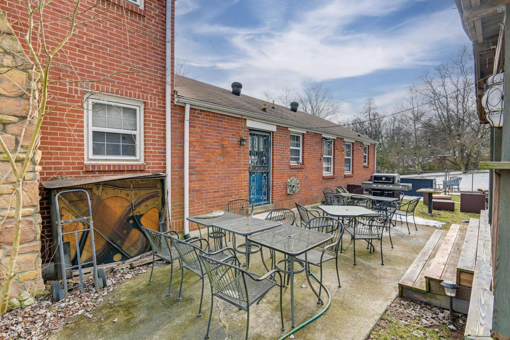 6 Mi To Downtown 70S-Themed Home In Nashville! Bagian luar foto