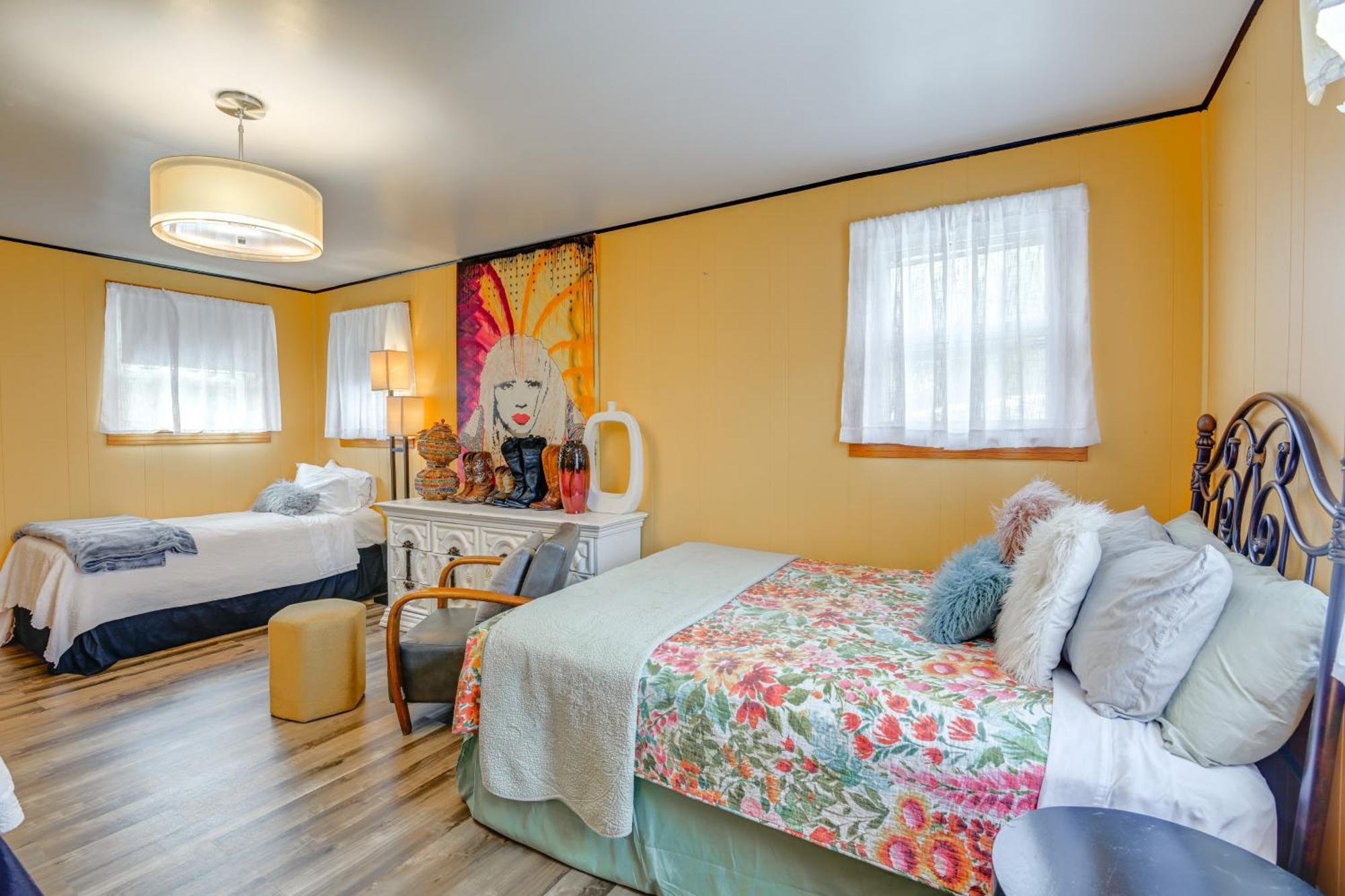 6 Mi To Downtown 70S-Themed Home In Nashville! Bagian luar foto