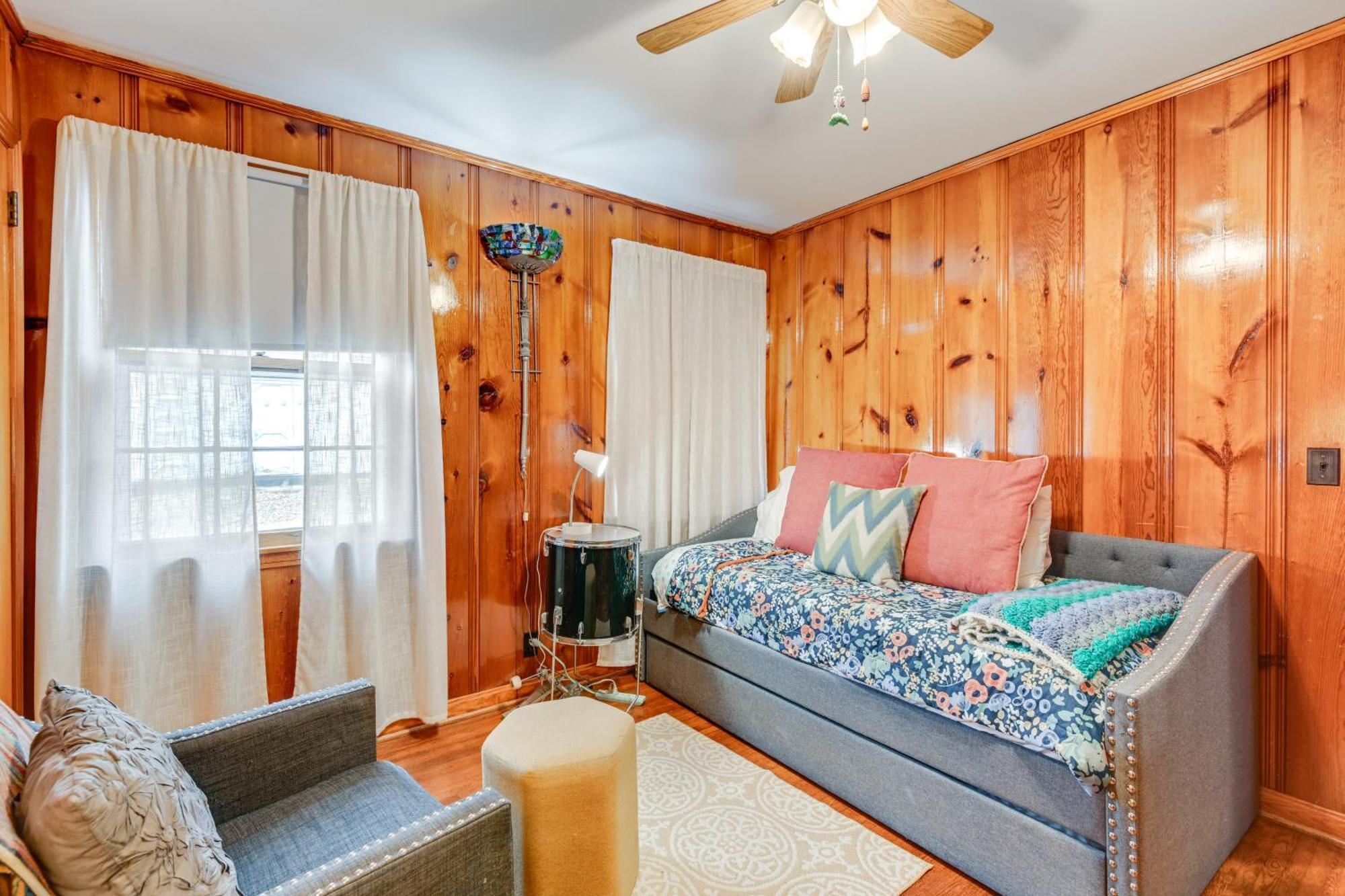 6 Mi To Downtown 70S-Themed Home In Nashville! Bagian luar foto
