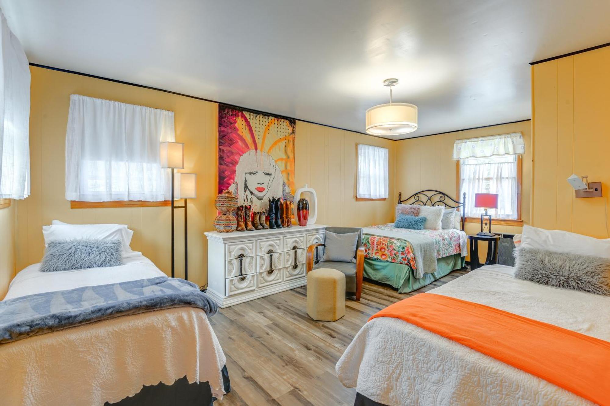 6 Mi To Downtown 70S-Themed Home In Nashville! Bagian luar foto