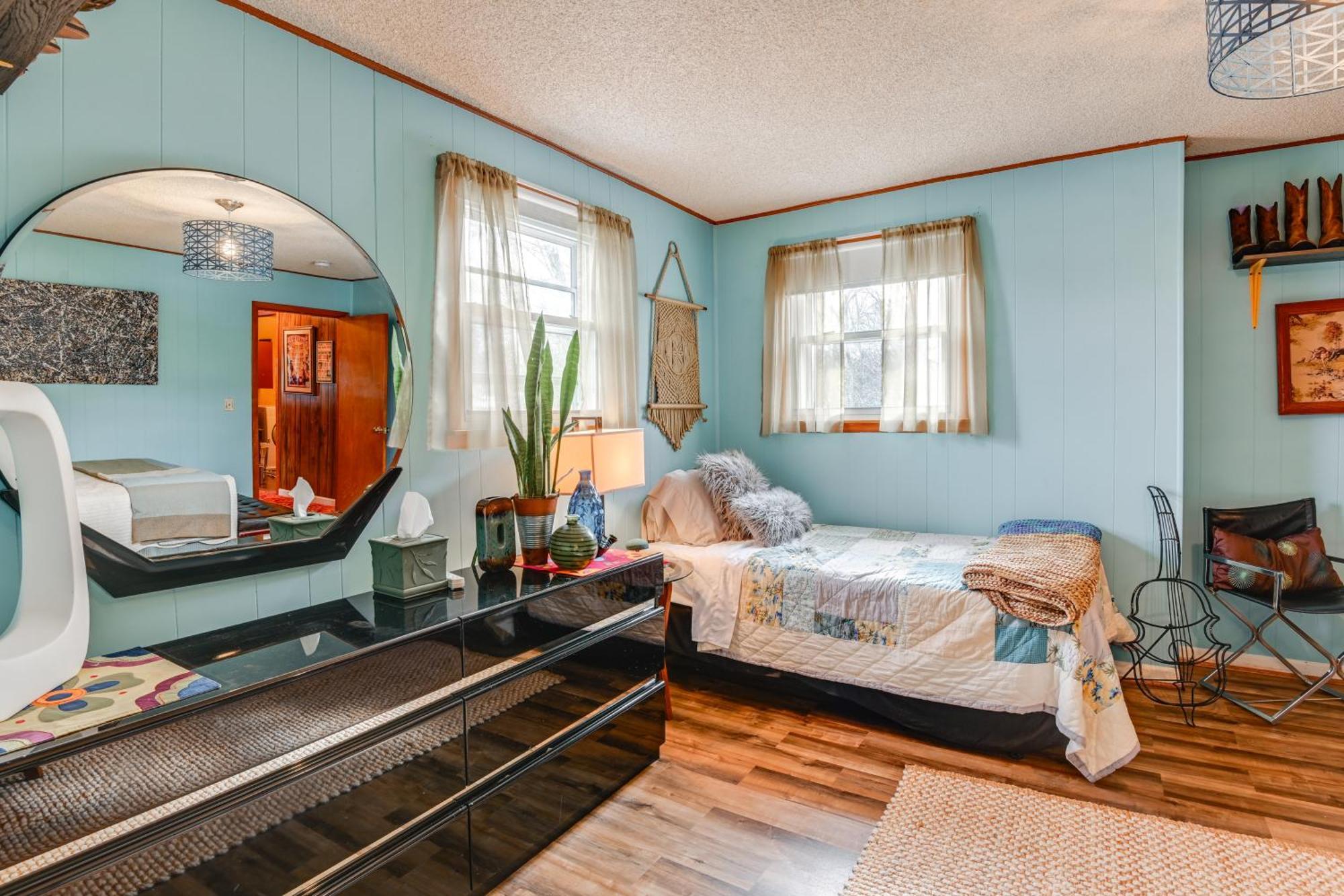 6 Mi To Downtown 70S-Themed Home In Nashville! Bagian luar foto
