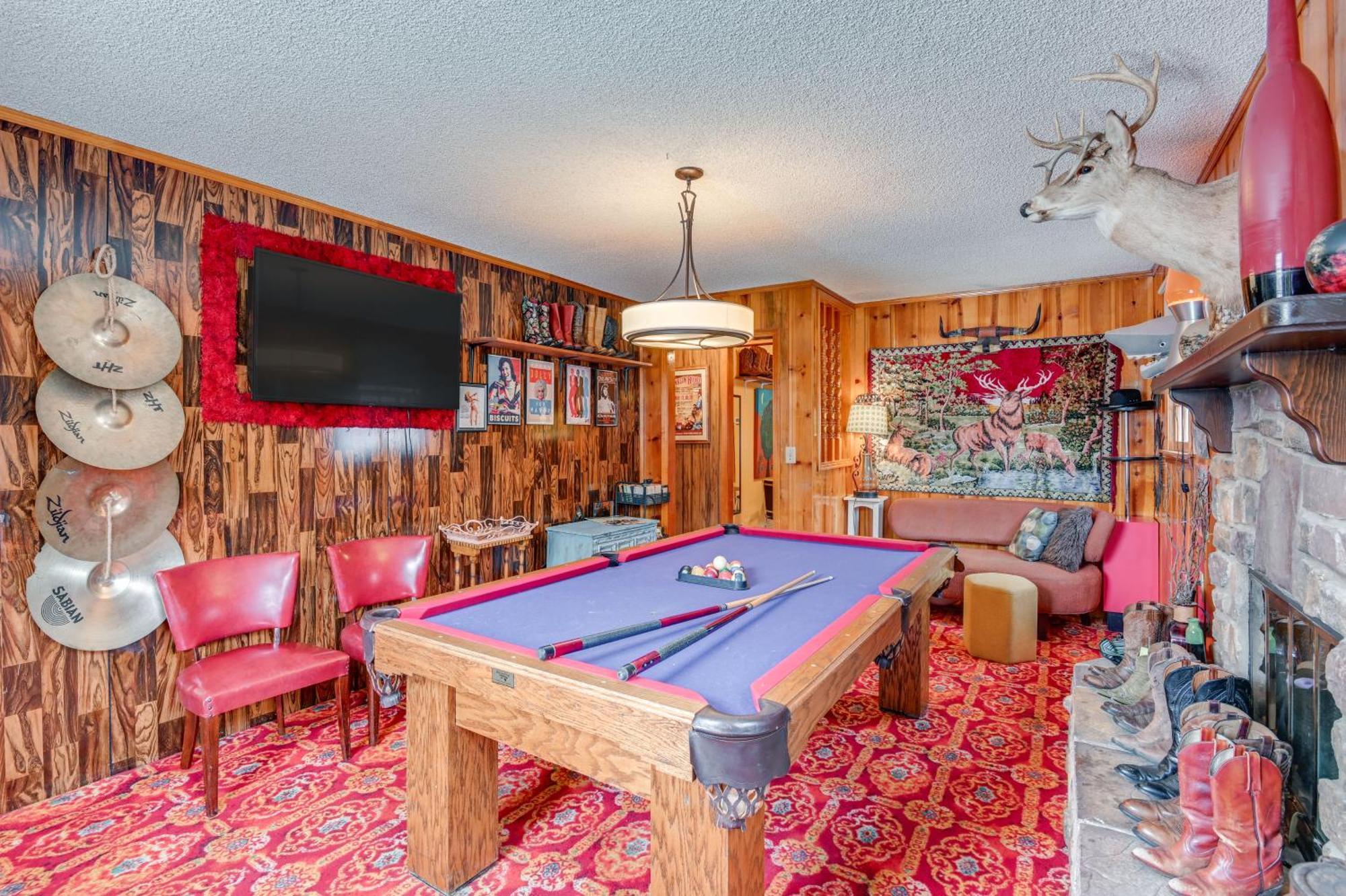 6 Mi To Downtown 70S-Themed Home In Nashville! Bagian luar foto